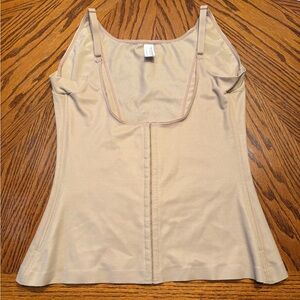Women’s SZ 2X Maidenform Open Bust Shapewear Cami smoothing/waistline/back/tummy